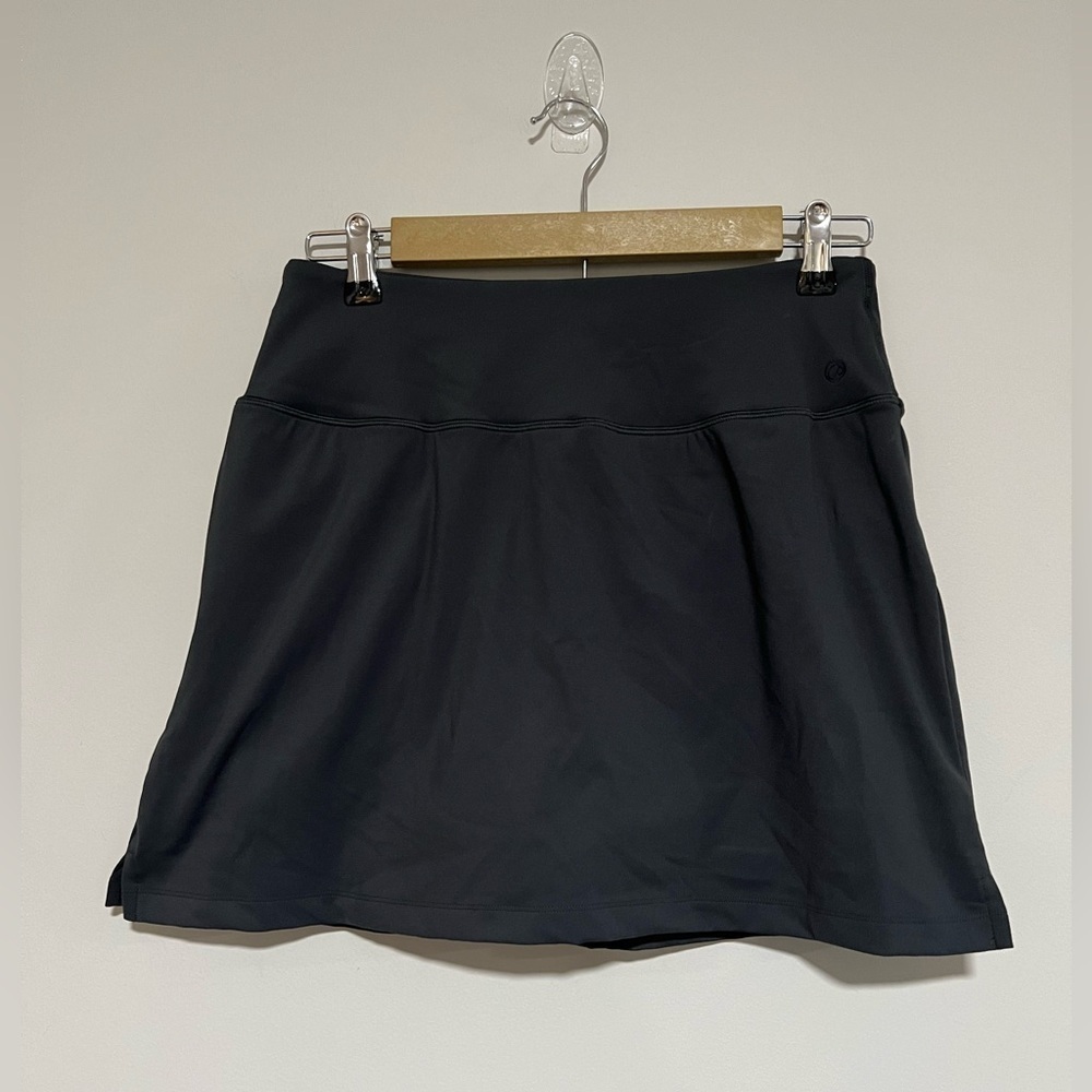 CRZ Yoga Dark Gray Sports Skirt Size Small Athletic Pickleball Outdoor NEW